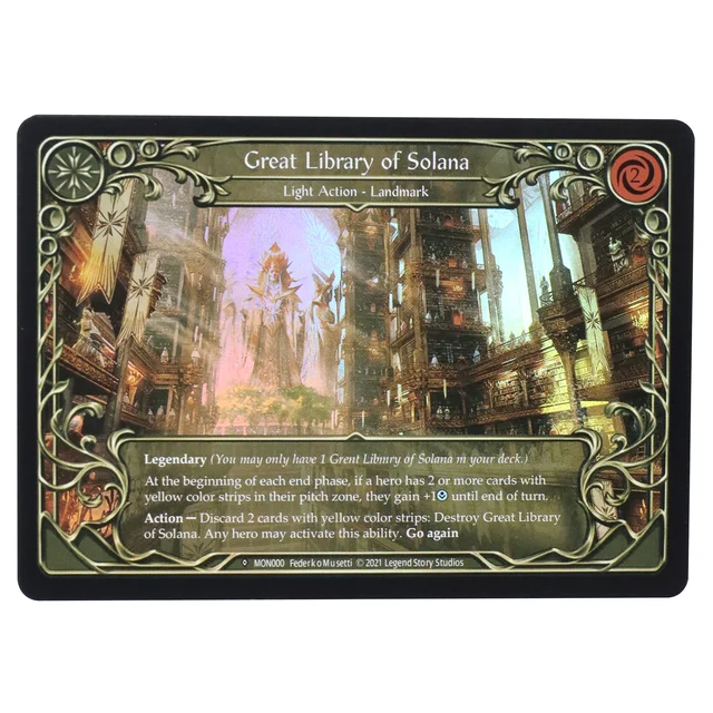 Great Library of Solana （Rainbow Foil） Great Library of Solana （Rainbow Foil）