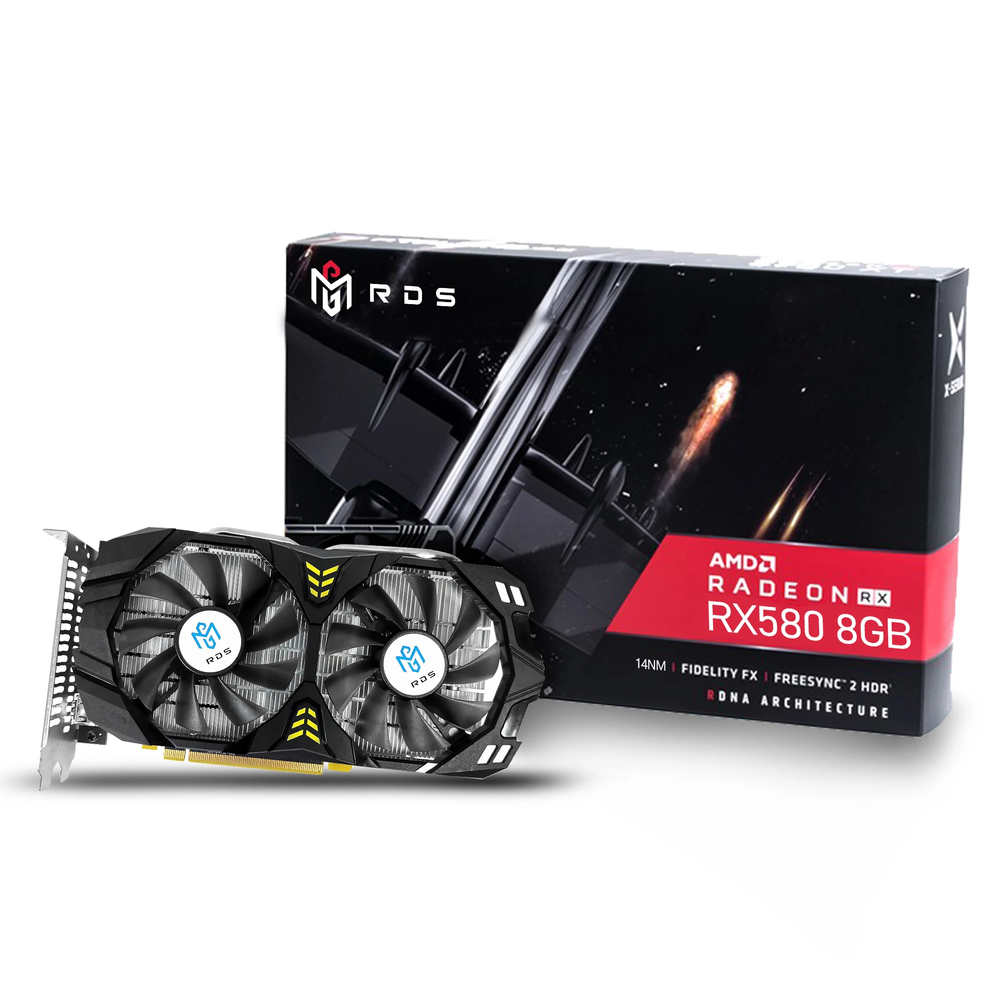 Rx 580 8Gb Graphics Cards 256Bit Gddr5 Cheap Best Selling Rx 570 Rx 590 Pci Express 3.0 X16 Hdcp Gaming Video Card