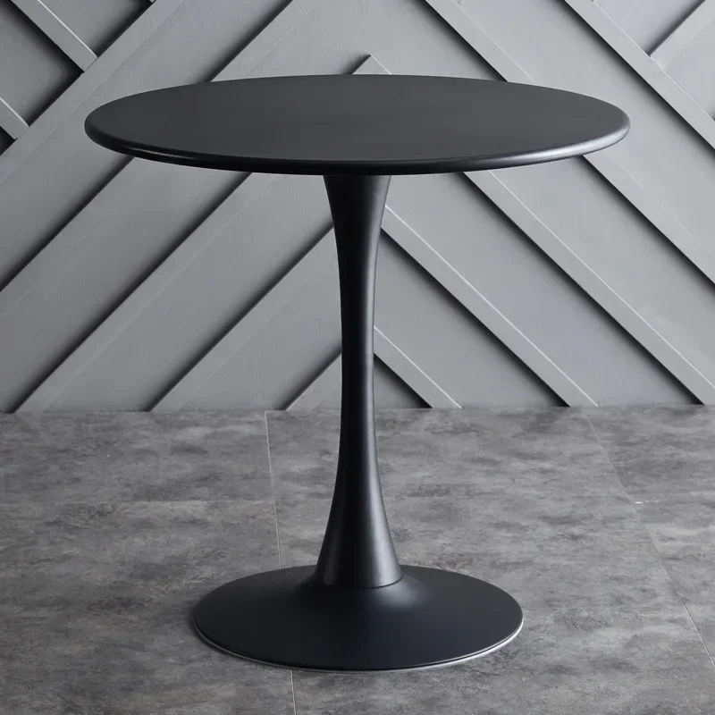 Nordic Table Milk Tea Shop Coffee Negotiation Small Round Balcony Leisure Small Household Dining Table
