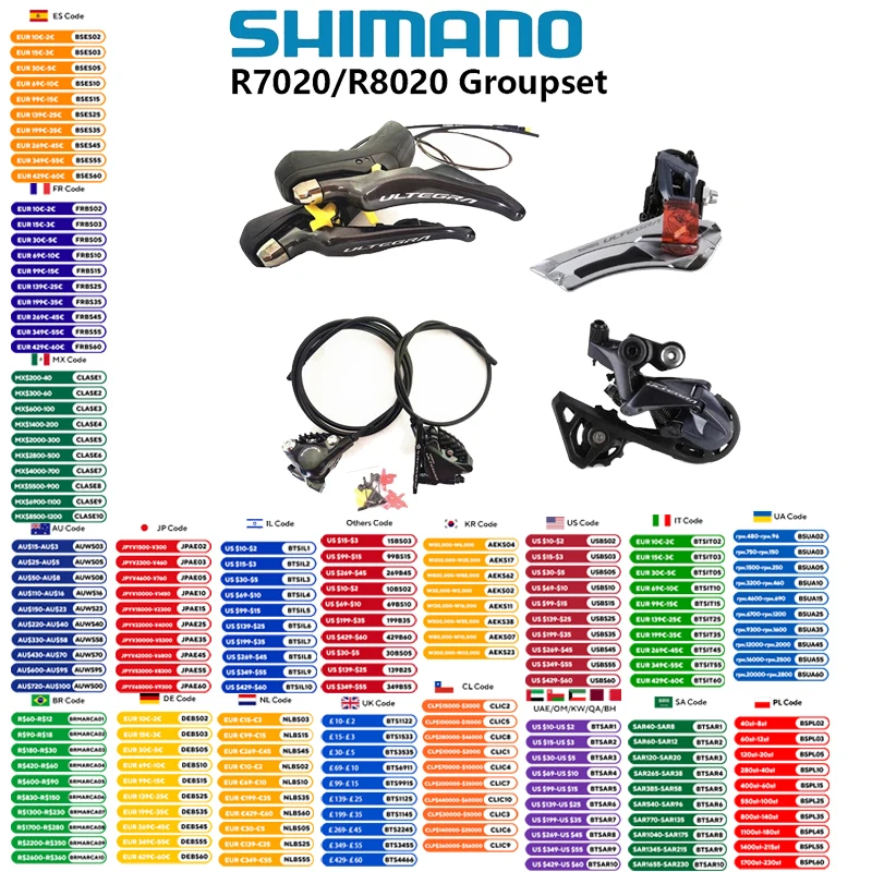 ST-R8020,RD-R8000SS,FD-R8000 油圧3点セット ST-R8020,RD-R8000SS,FD-R8000 油圧3点セット シマノ SHIMANO