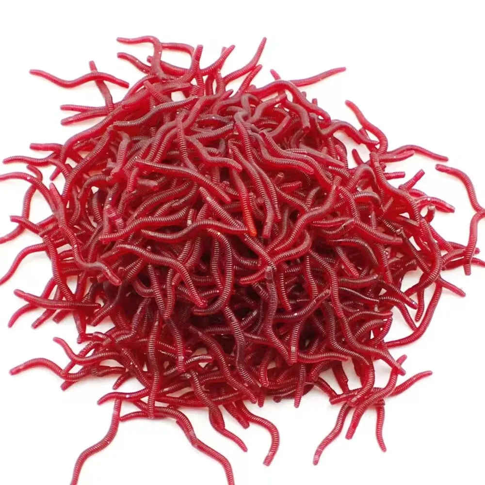 50/100PCS Soft Lure 6