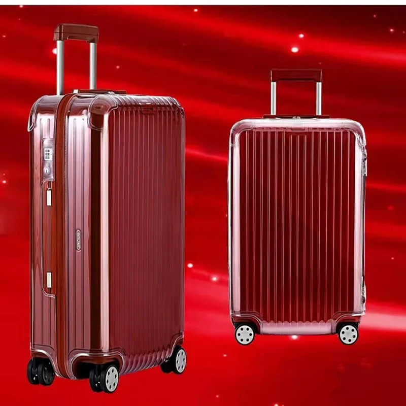Luggage Cover for Rimowa Essential Suitcase Protector Covers PVC Clear Dustproof Protecter Cases 20"22"24"28"30"33"
