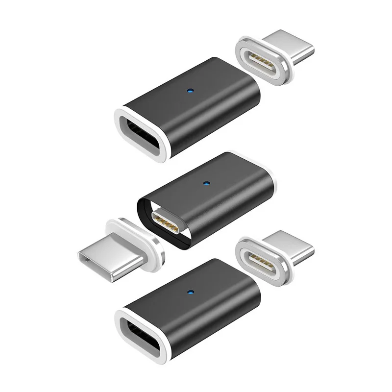 Type C To Micro Magnetic Adapter For Samsung Galaxy Z Fold6 Redmi Pad SE Nothing Phone (2a) OnePlus Nord CE4 TCL 50 XL Charger