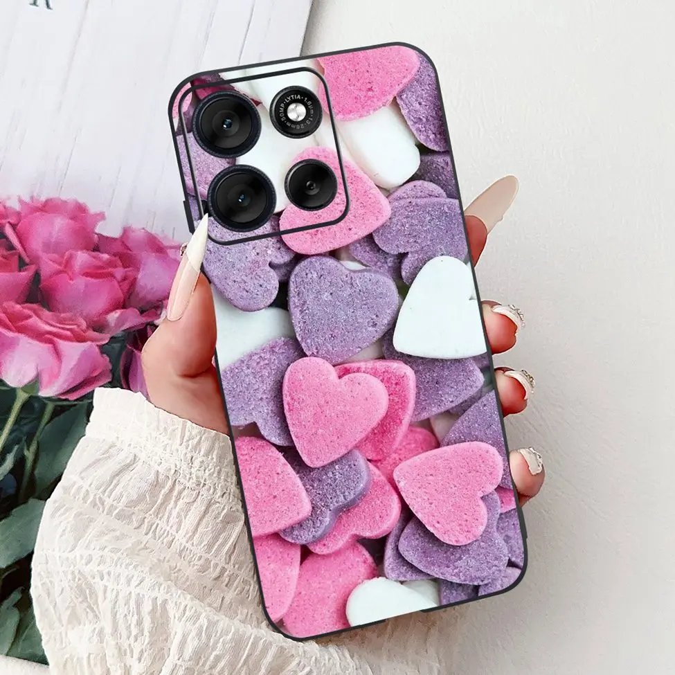 Cute Cartoon Cat & Butterfly Luxury Phone Case – Stylish Protection
