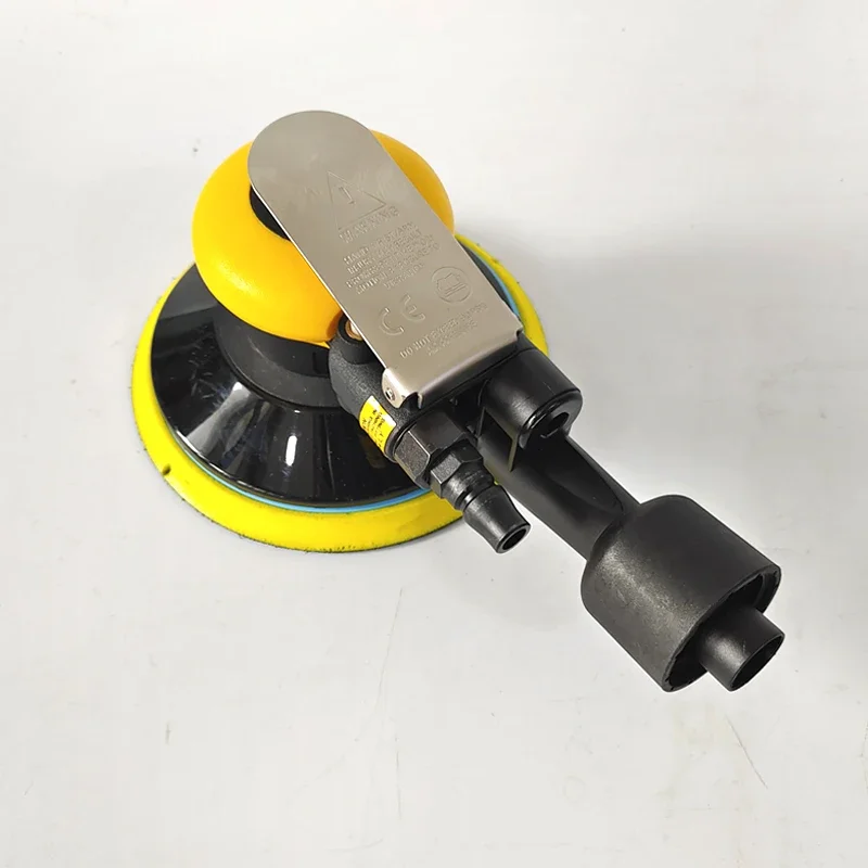 dam6 Inch Pneumatic Air Sander Polisher Tool Polishing Random Orbital Palm Machine Grinder for Car Paint Care Rust Removal