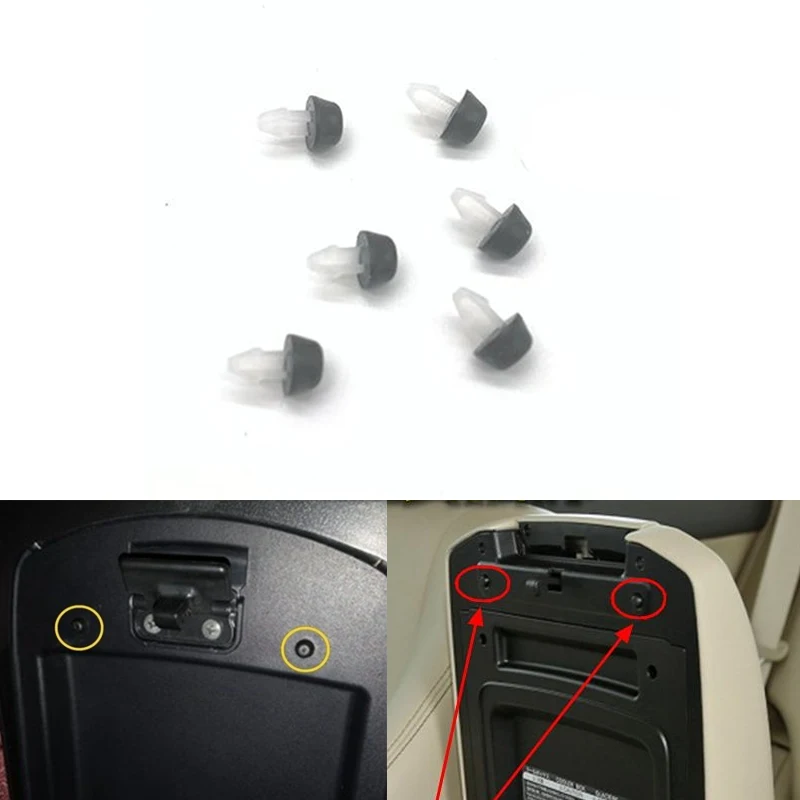 자동차 팔걸이 상자 고무 쿠션 난간 도구 상자 버퍼 패드, 도요타 랜드 크루저 ..