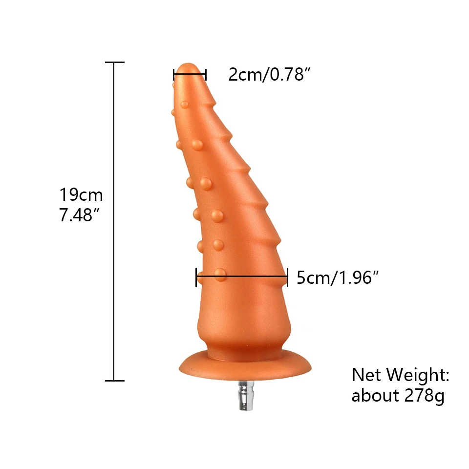 Sex Machine Dildo Attachment Anal Dildo Adult Sex Toys for Vac-U-Lock Masturbation Machine