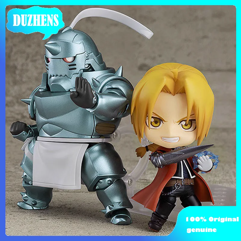 

GSC Original:Roy Mustang Riza Hawkeye Edward Elric Envy Alphonse Elric Q version figma PVC Action Figure Anime Figure Model Toys