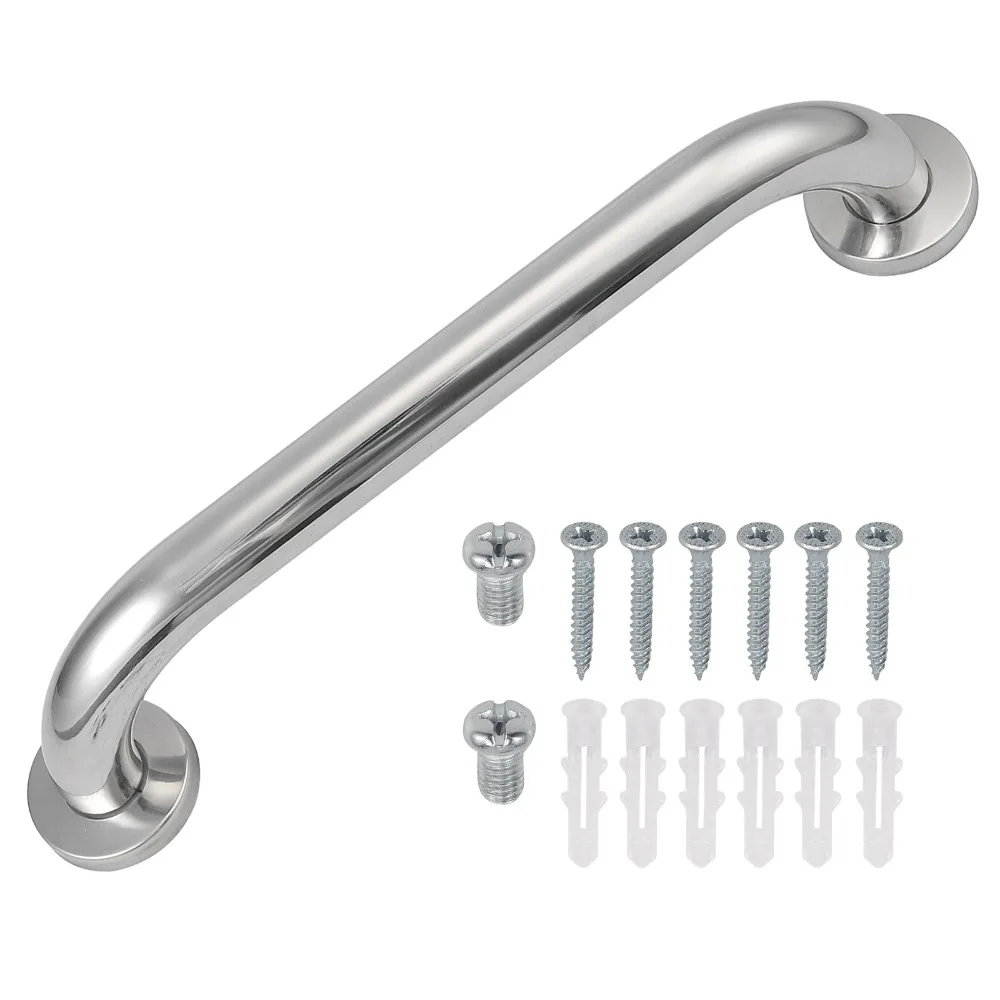 Description Picture 2 of itemJUSTOOL Stainless Steel Anti-Slip Safety Shower Bath Grab Bar Bathroom Wall Grip Handle Towel Rail Hand Grip Toilet Bar