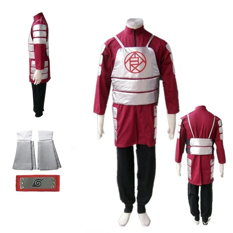 

Anime Shippuden Akimichi Chouji Red Suit Cosplay Comic Costume Halloween