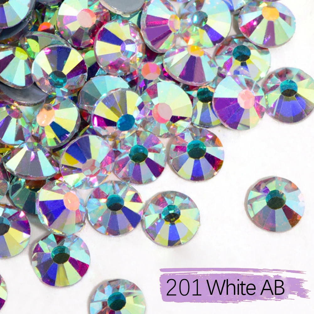 Sparkling Crystal Glass Rhinestones for Clothing and Garment Decoration