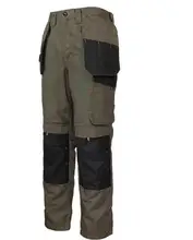  Men's Multi-Pocket Cargo Pants Outdoor Work Pants Wear-Resistant Pants Worker's Trousers With Leg Bag 