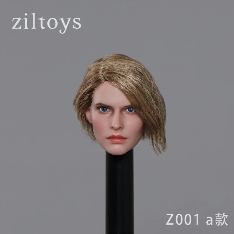 Ziltoys Z001 1/6 Alpha Group Jill Head Sculpt Head Carving Model Fit 12 ''Female Soldier Action Figure Bambole Del Corpo