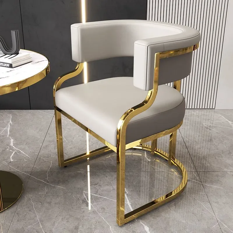 Dining Chair Simple Style Dining Chair Tea Chair Reception Mahjong Sofa Manicure Makeup Chair Dining Room Furniture