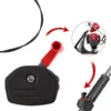 Universal Switch Lever Control Handle & 56 inch Throttle Cable Kit For Lawnmower Lawn Mower Parts Garden Tools 5