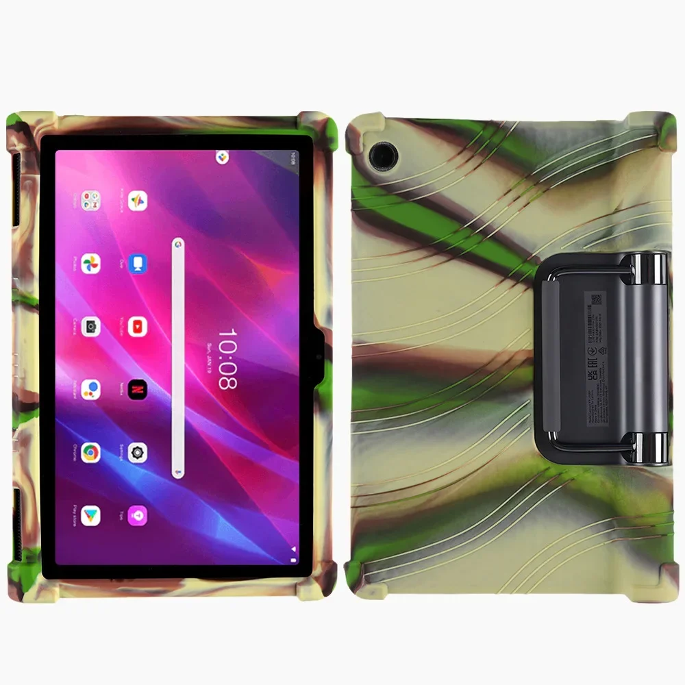 Funda para tablet Lenovo Yoga Tab 11 2021 YT-J706F de 11.0 pulgadas, apta  para niños, funda de silicona suave para Lenovo Yoga Smart Tablet de 11