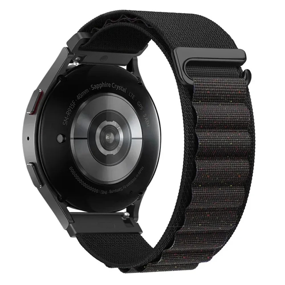 Alpine Nylon Loop Strap - Comfortable 20mm/22mm Wristband