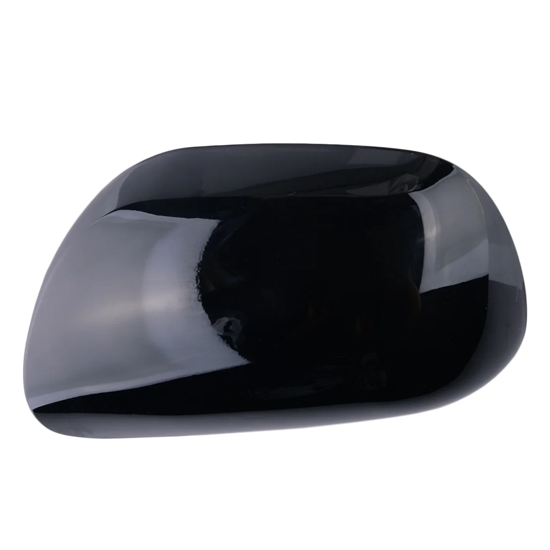 

Черная крышка для автомобильного зеркала заднего вида из АБС-пластика для левой стороны, подходит для Toyota Yaris 2011 2010 2009 2008