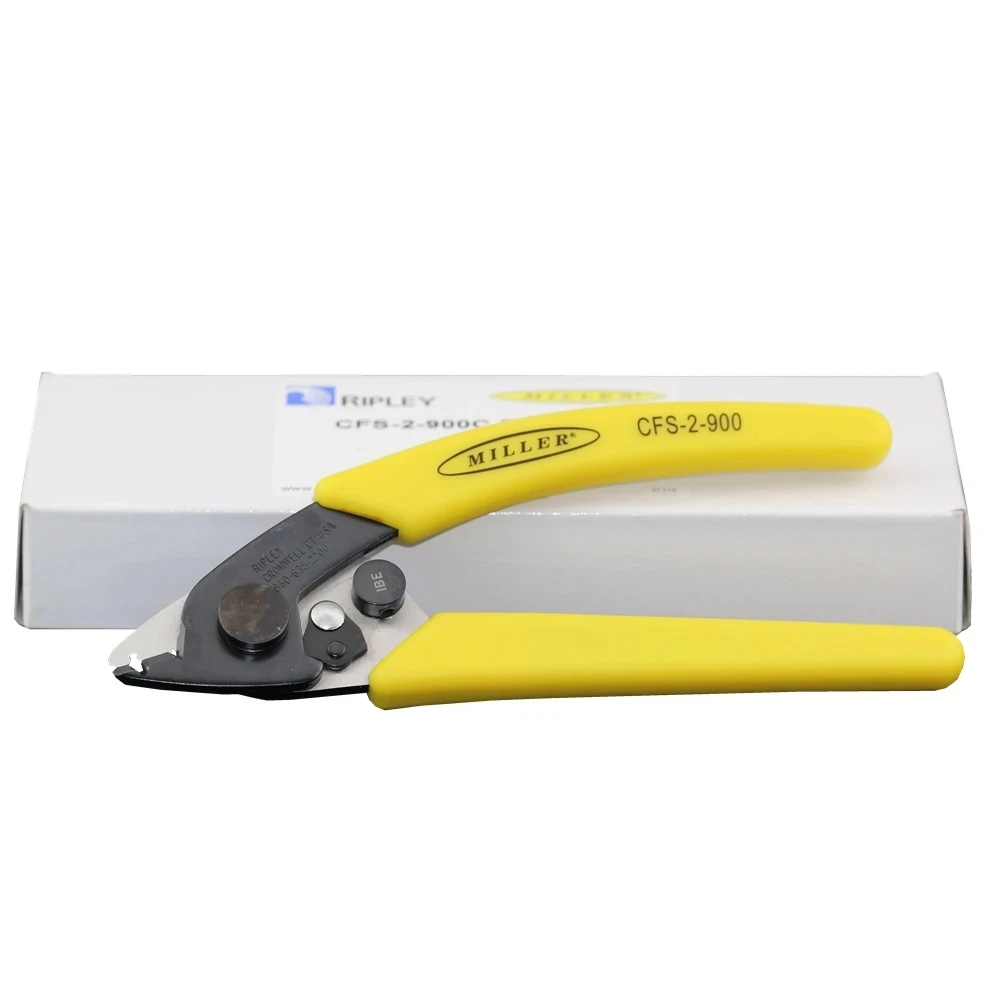 

original CFS-2900C Double Port Fiber Optic Stripper FTTH For 900 to 125 m tightly sheathed optical fiberOptical fiber cord wir