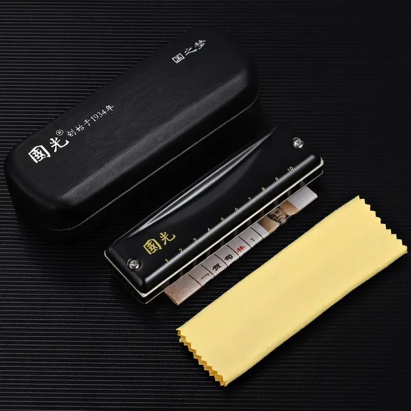 10 Holes Blues Harmonica ,Professional Harmonica Organ Musical Instruments ,Harps ,Professional Key Of C For Performanc