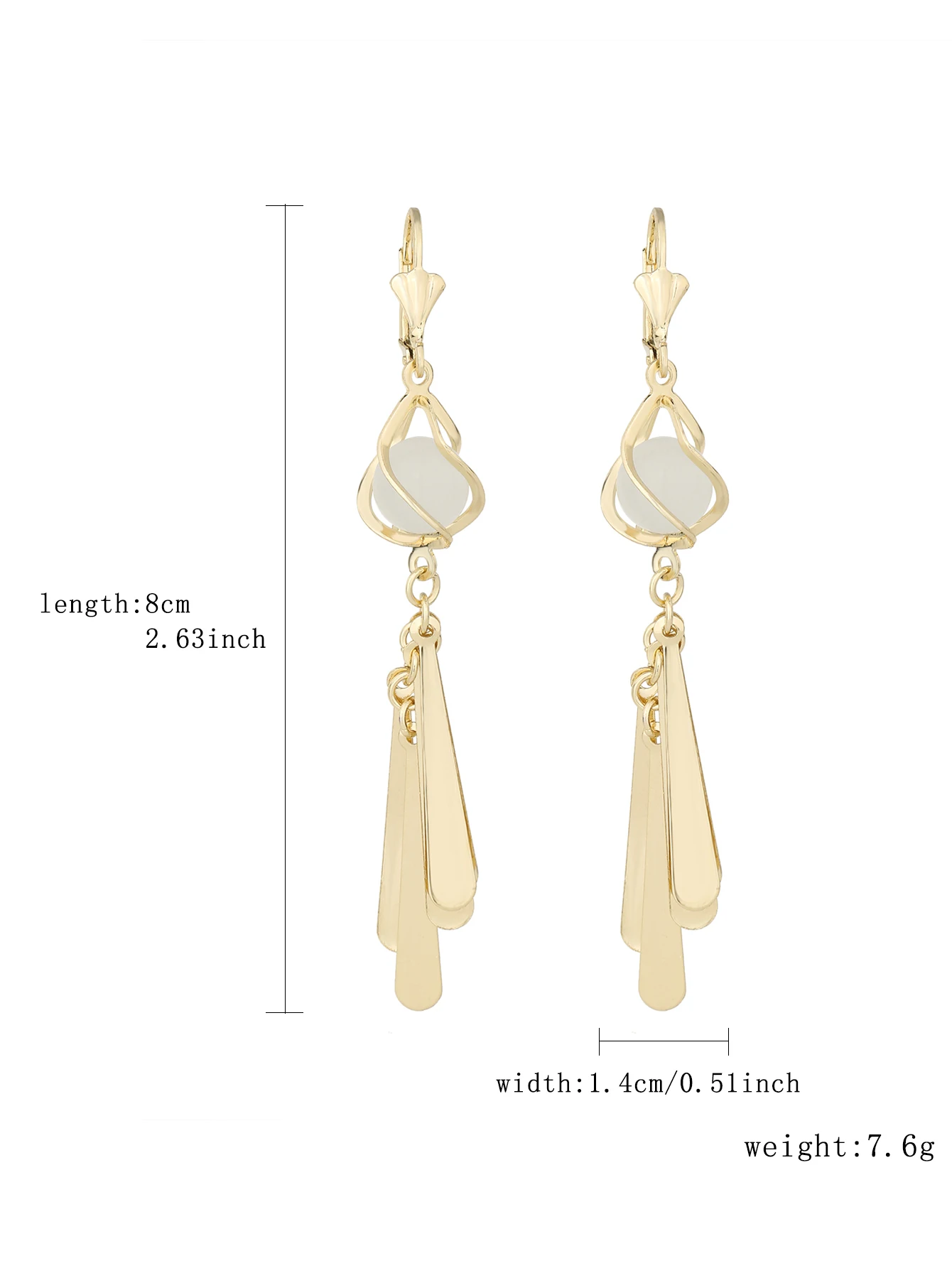 FanSibao women earrings with sequins tassels hanging earrings elegant party jewelry women accessories