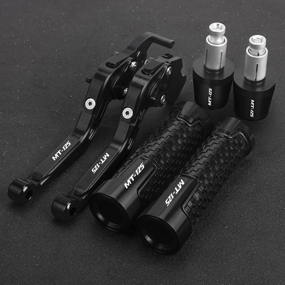 

For YAMAHA MT125 MT 125 2014 2015 2016 2017 2018-2023 2022 2021 Adjustable Brake Clutch Levers Handlebar Hand Grips Ends