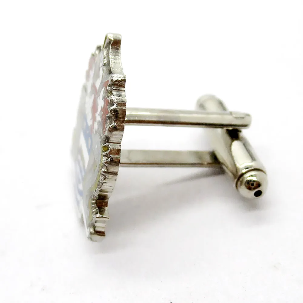 Metal Silver Cufflinks for Men's Clothing Personalized China