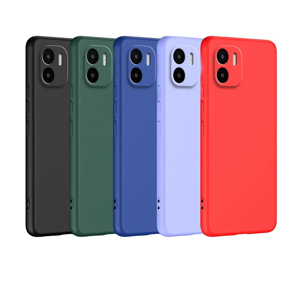 Premium Liquid Silicone Phone Case with Enhanced Camera Protection