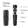 Manual Coffee Maker Portable Coffee Brewing Machine Espresso Machine For Travel And Picnic Hand Press Coffee Brewer 2