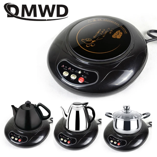 Mini Induction Cooker 2 Gears Firepower Adjustable Fast Heating Stove keep Warm Hotpot Cooker Teapot Noodles Boiler For Travel