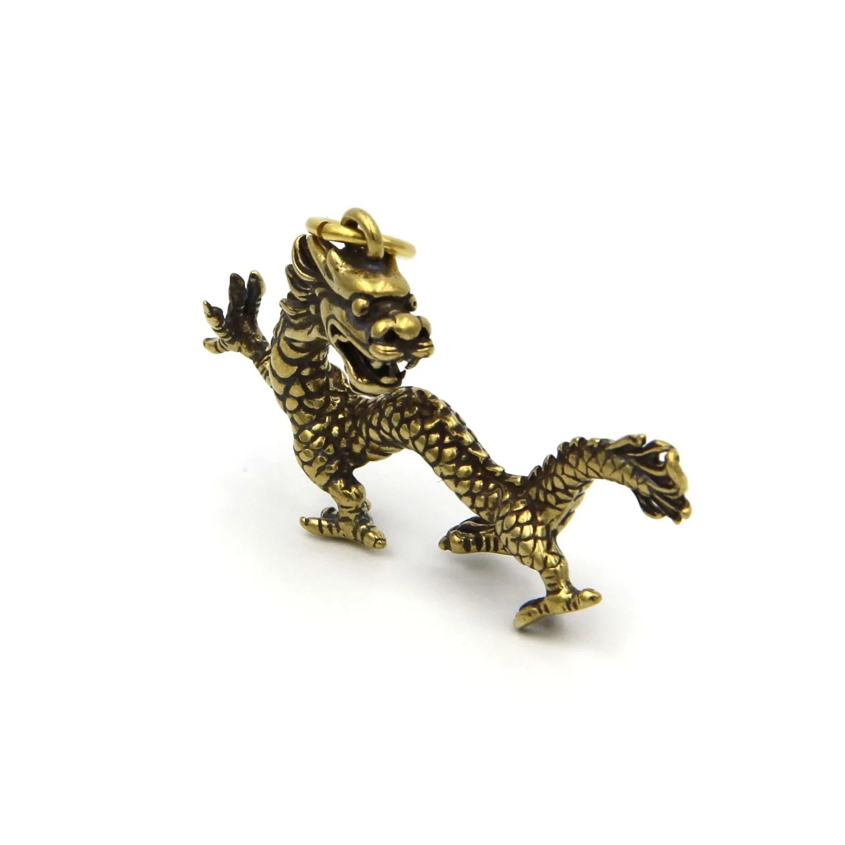 

Zodiac Dragon Copper Pendant Keychain Handbag Decoration