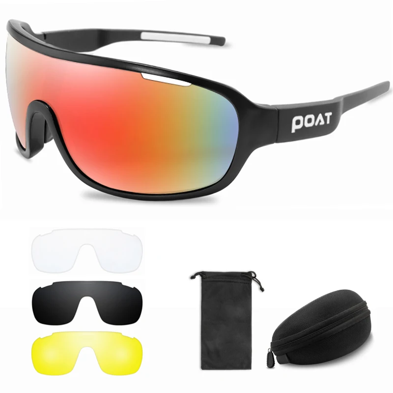 POAT Cycling Sunglasses UV400 Outdoor Sports