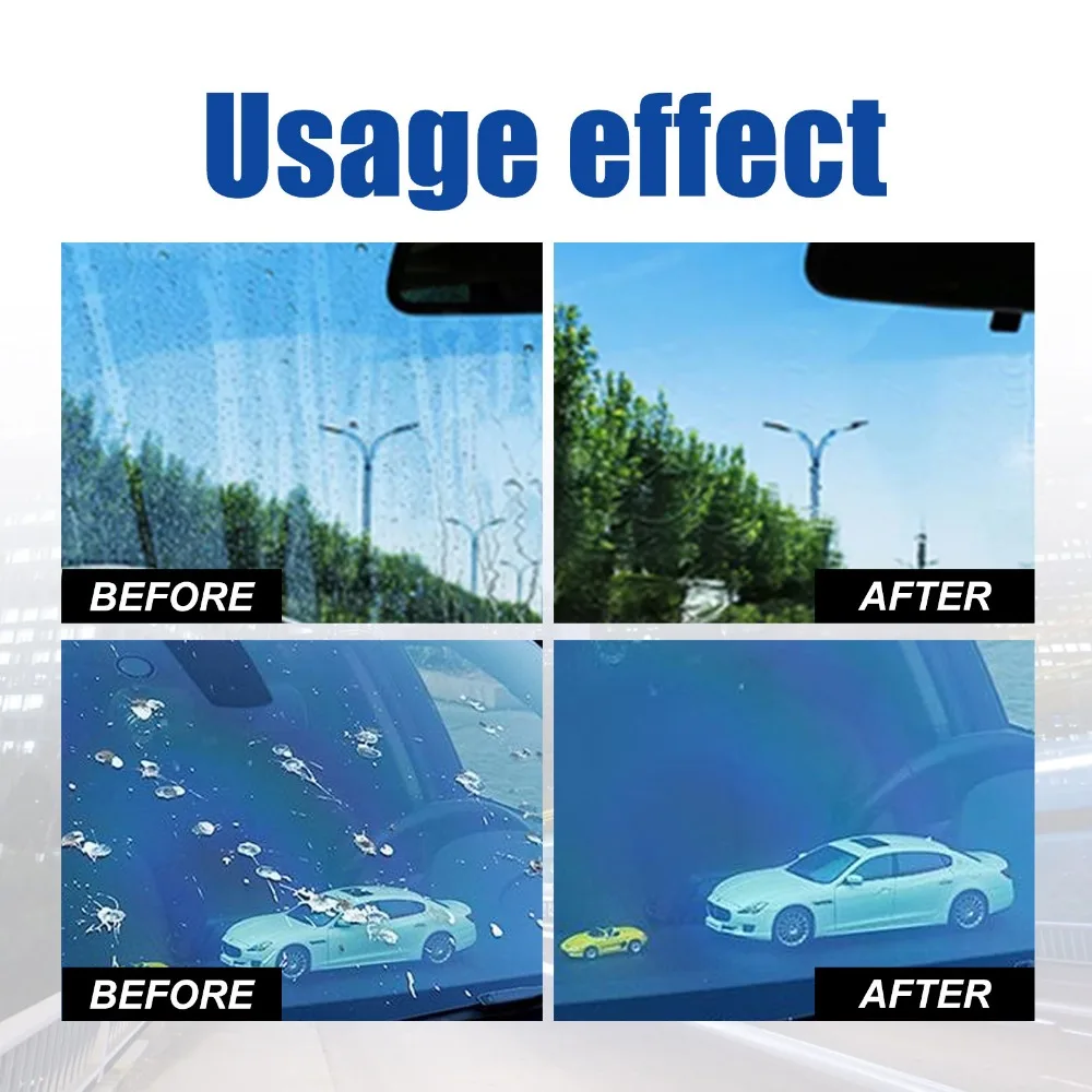 Car Glass Oil Film Removing Paste Auto Glass Film Coating Agent Waterproof Rainproof Anti-fog Cleaner For Auto Windshield car scratch remover,car cleaning agent