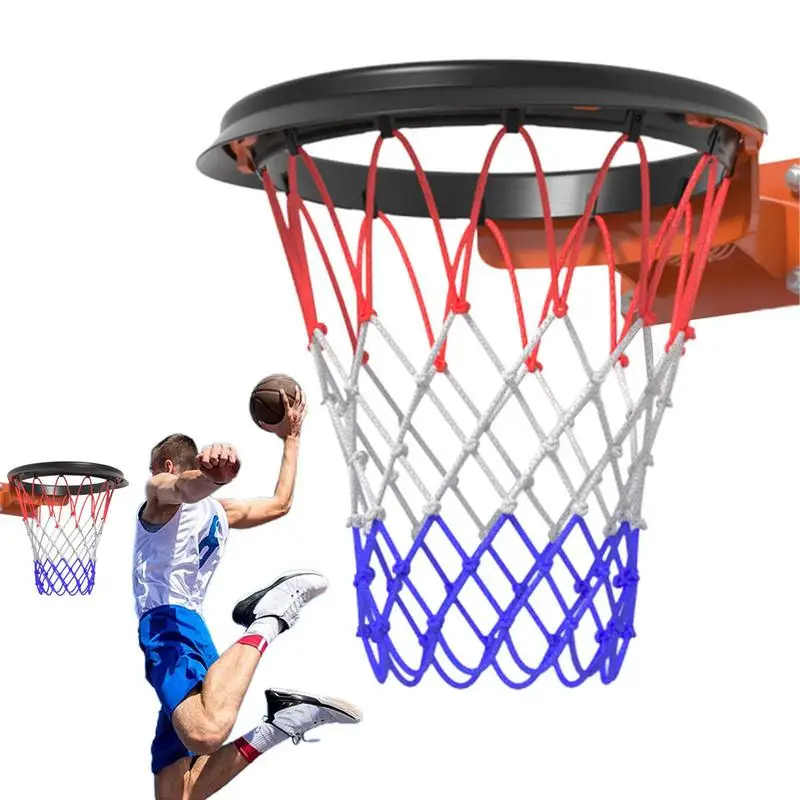 Cestino Da Basket Portatile Professionale, Resistente A Pioggia E Sole, Per Esterni E Interni, Con Rete In Poliestere E Telaio Durevole