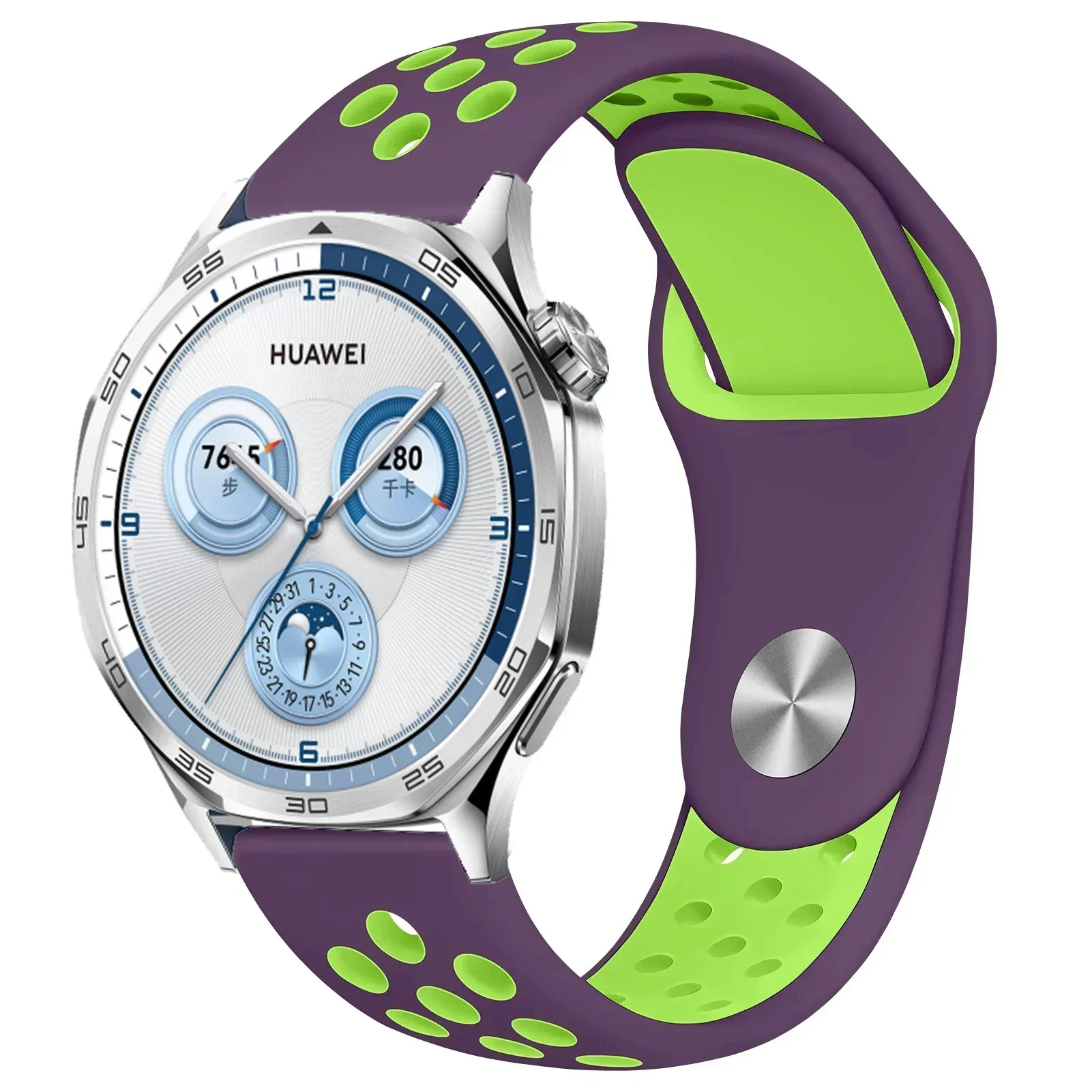 Premium Silicone Watch Strap - Adjustable Rubber Wristband
