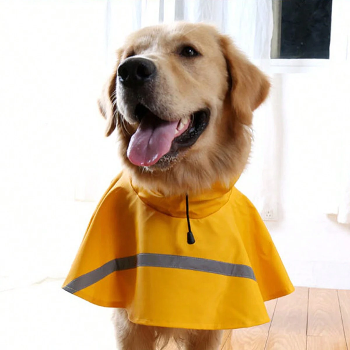 1pc - Adjustable Waterproof Dog Raincoat - Ultra-Protective, Durable & Quick-Dry for Rainy Adventures - Ensures Cozy Comfort!