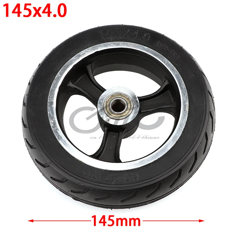 

Electric Scooter 5.5-6 Inch Wheel 145x40 Solid Tire with Aluminum alloy Hub for Mini Fastwheel F0