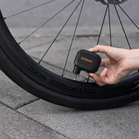 AIRBANK AS100 Mini pompe à vélo Portable gonfleur d'air Rechargeable 100PSI type-c accessoires de vélo pour pneus de vélo Schrader Presta 6