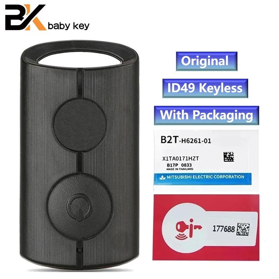 Chiave Bb Chiave Telecomando Originale Per Yamaha Nvx Nvx155 Xmax Xmax300 Qbix Aerox Jauns Moto Scooter 433.92Mhz Id49 Chip