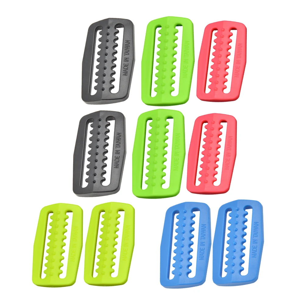 

2pcs Slide Buckle Diving Weight Belt Keeper Clip Stopper Slider Belt Anti-lost For Standard 2"/5cm Wide Nylon Webbing/harnesses