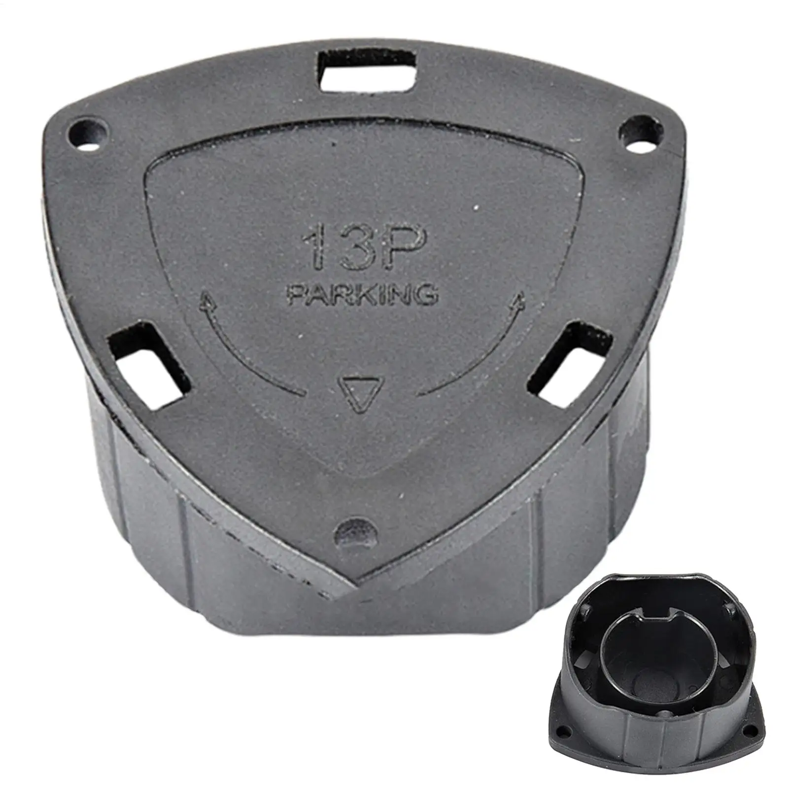 Trailer Plug Cover Plug Holder 13 Pin Trailer Plug Cover RV Connector Protector Trailer Harness Plug Protector