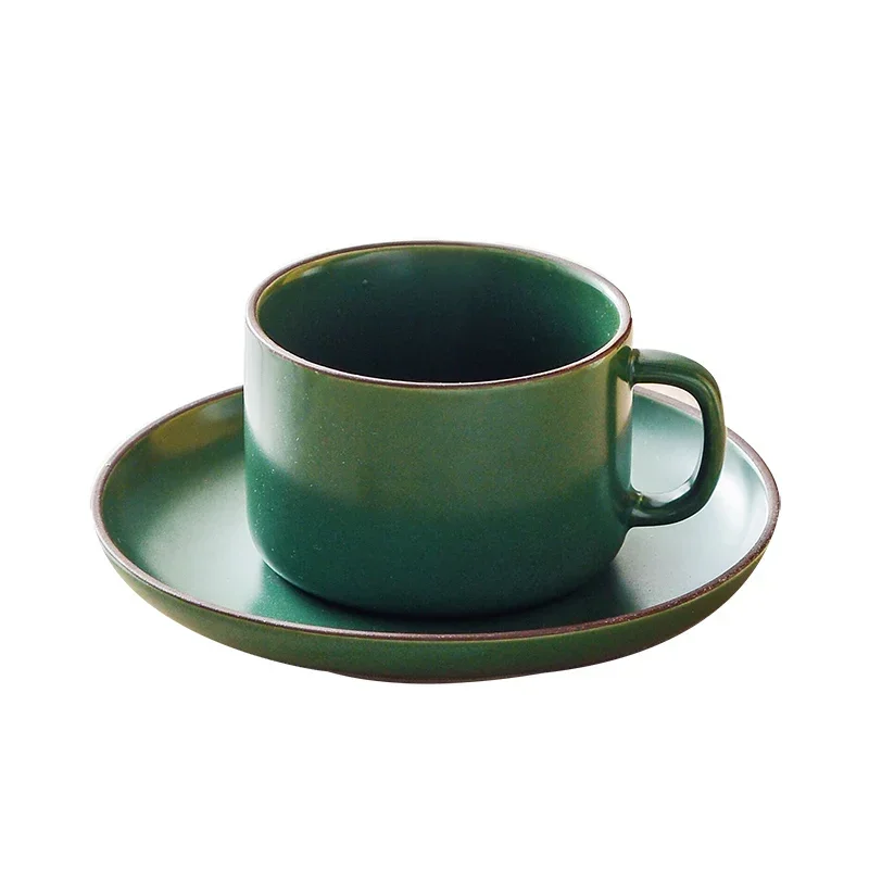 

Travel Fancy Mate Cups Saucers Reusable Drink Ceramic Kitchen Cups Saucers Aesthetic Cute China Cafe Drinks Ware