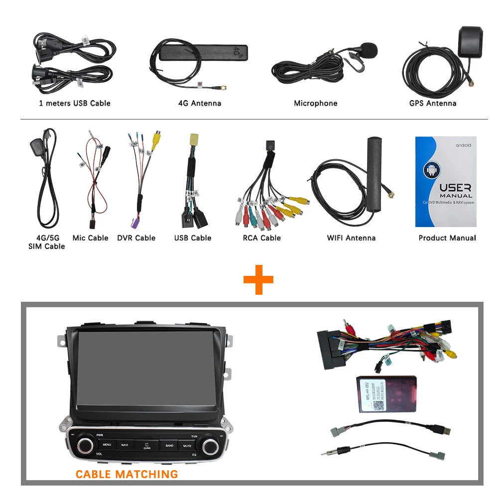 DSP Android 11 OCTA CORE for Sorento 2013+ XL FL Top Level Car DVD Stereo Multim