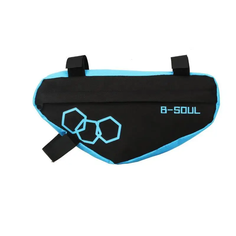 B SOUL 대용량 방수 옥스포드 자전거 삼각 프레임 파우치 산악 자전거 사이클링 여행용 수납 가방