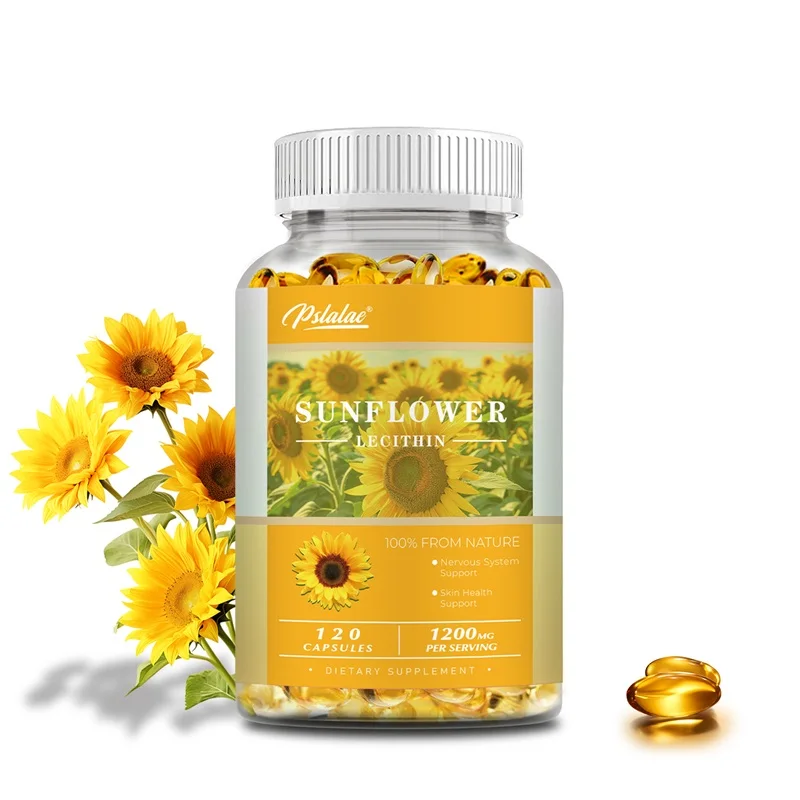 Sunflower Capsules-Rich in Phosphatidylcholine-Supports Liver Function, Cardiovascular, and Skin Health