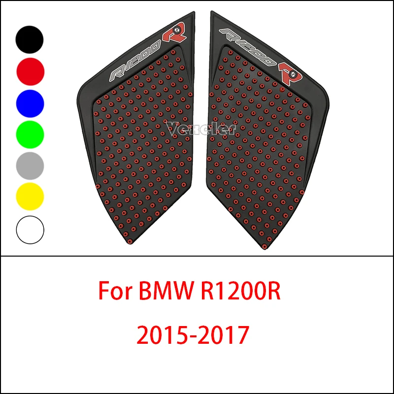 2017 New Arrival Anti slip sticker Traction Tank Pad Side Rubber Grip Gas Protector for For BMW R1200R 2015-2016 new arrival lens protective plate 10pcs lot speedglas welding helmet plastic plates welding masks sparkle splash protector