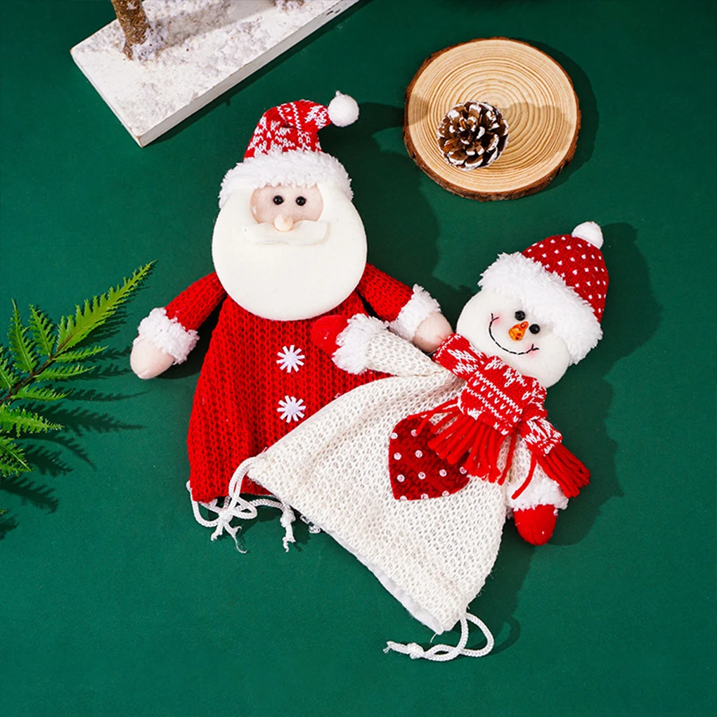 

Christmas Candy Bag Decorative Atmospheres Xmas Gift Pouch Snack Sack