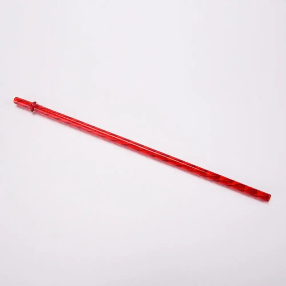 Eco-Friendly Multi-Color Reusable Straws with Clasps - Large Diameter, Perfect