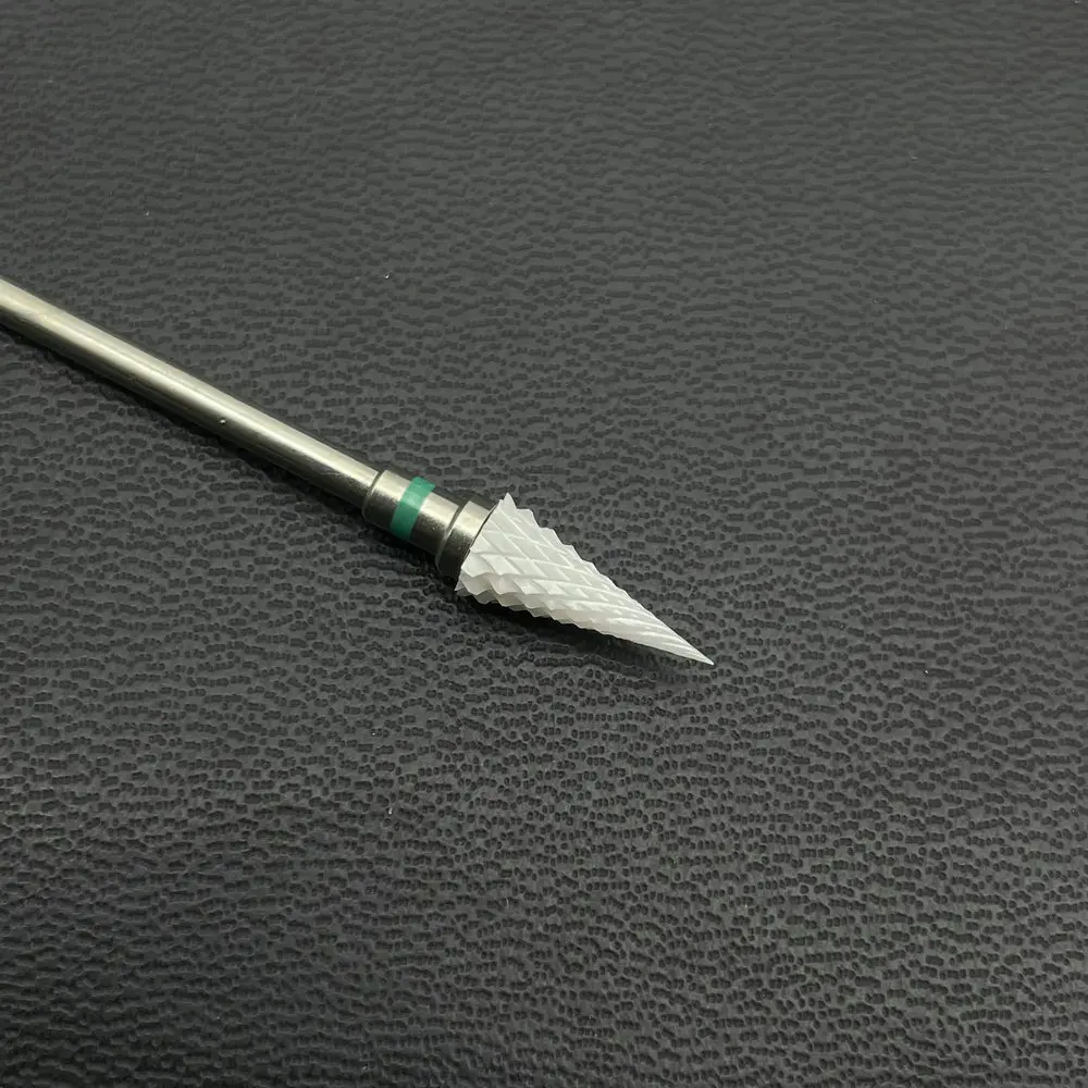 Ceramic Nail Drill Bit for Professional Nail Care and Polishing