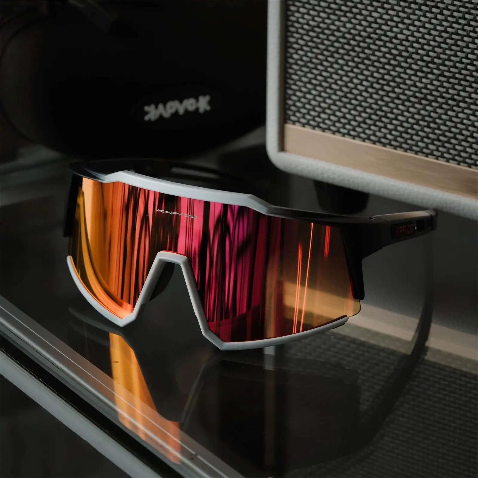 Cycling Glasses Kapvoe Bike Outdoor UV400 Sunglasses Sports Built-in Myopia Frame MTB